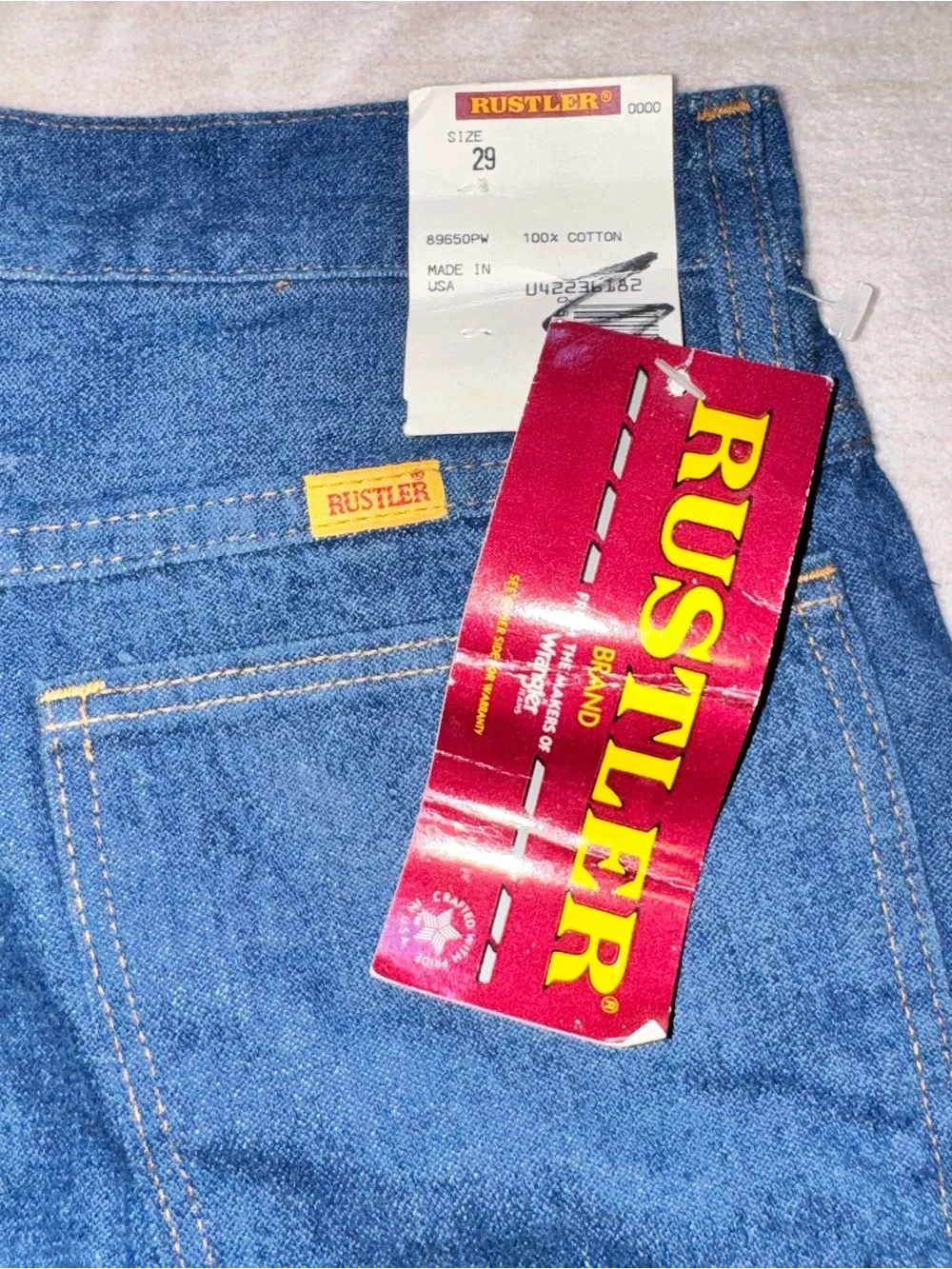 Rustler Indigo Denim Cutoff Shorts